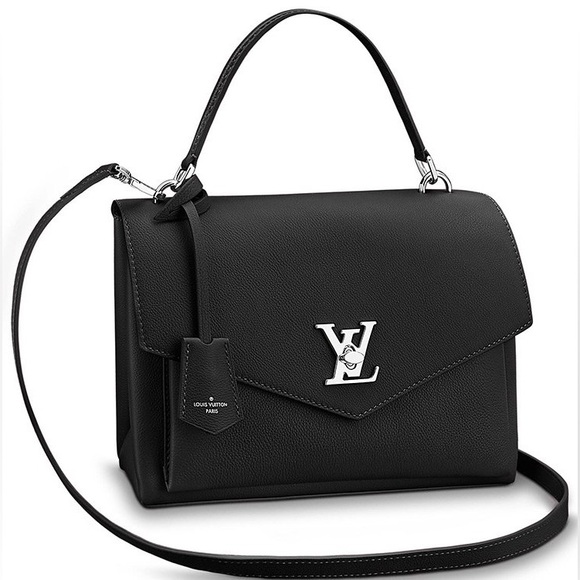Louis Vuitton Handbags - LOUIS VUITTON Soft Calfskin My Lockme Top Handle in Black